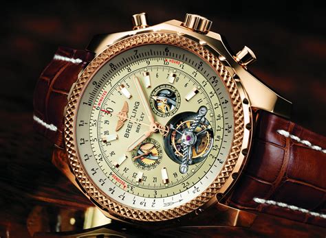 breitling for bentley mulliner tourbillon red gold watch|Breitling chronograph tourbillon.